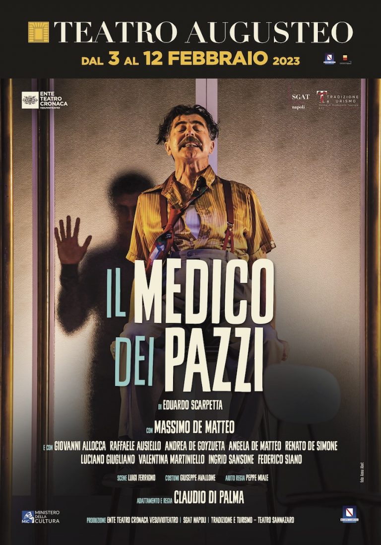 Teatro Augusteo: in scena “Il medico dei pazzi”