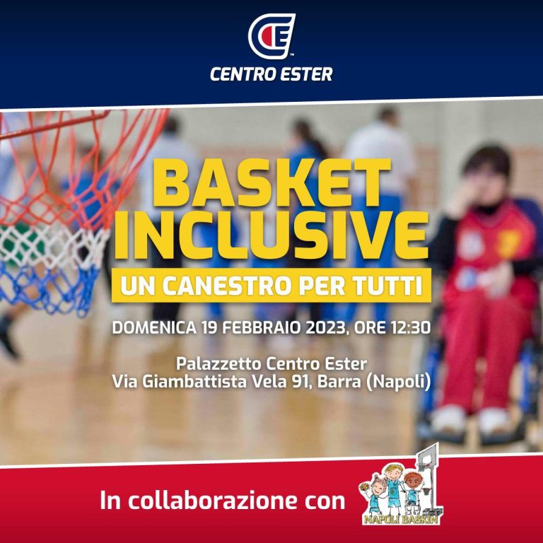 Basket e inclusione al Centro Ester: arriva “Un canestro per tutti”