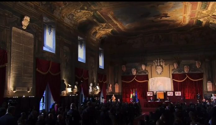 Inaugurazione Scuola Superiore della Magistratura, Napoli.