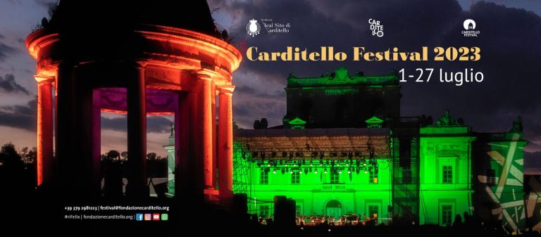 CARDITELLO FESTIVAL 2023, PRESENTAZIONE A PALAZZO REALE DI NAPOLI