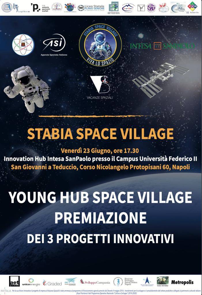 Gli Young Hub di Start Up Spaziali partono da Castellamare di Stabia