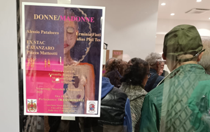 Mostra Ex STAC di Catanzaro. Fioti e Patalocco in Donne/Madonne