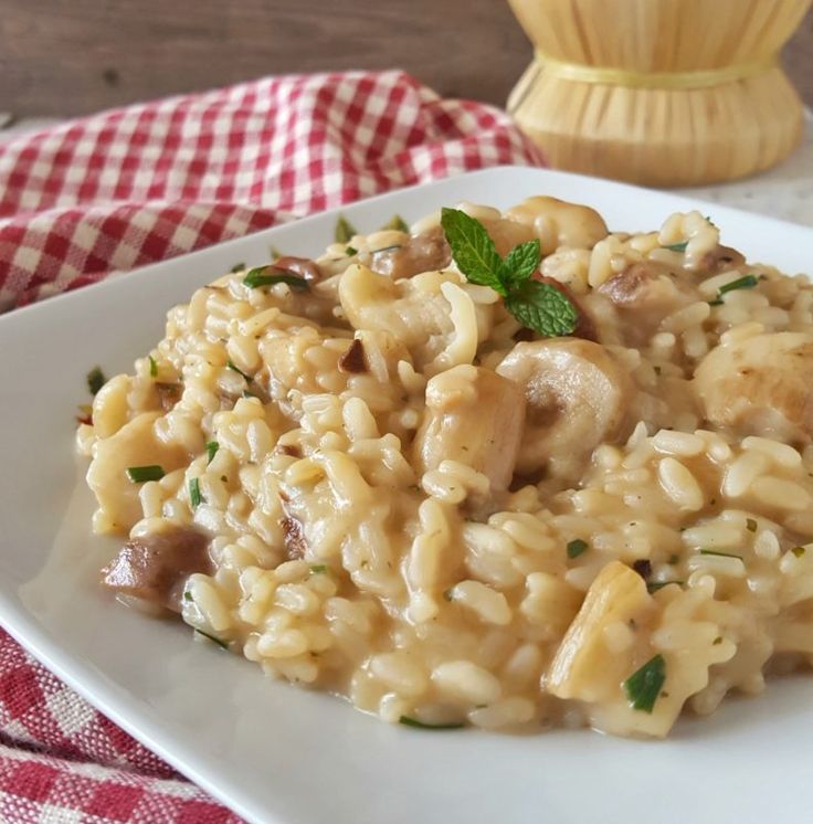 risotto ai funghi