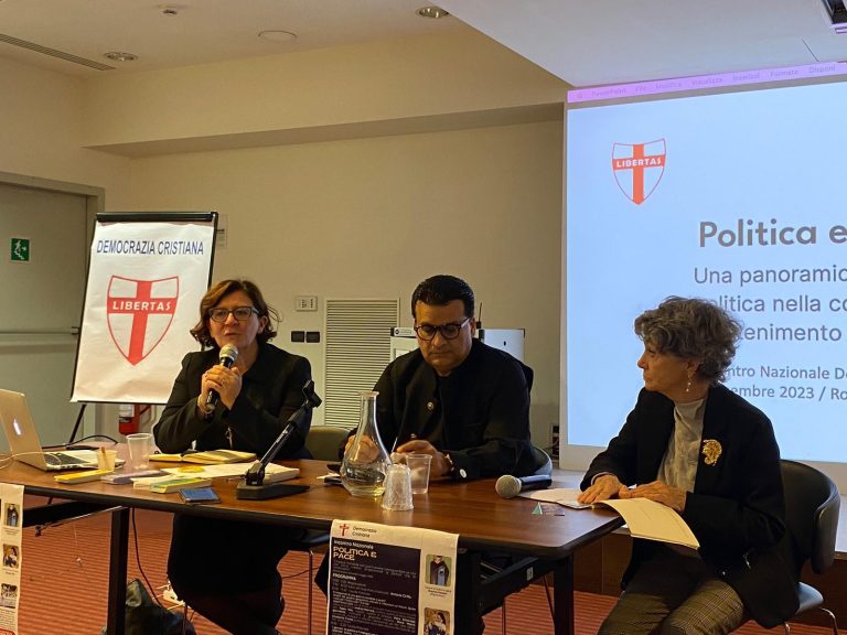 Democrazia Cristiana a Roma dopo 30 anni con un incontro su “Politica e Pace”