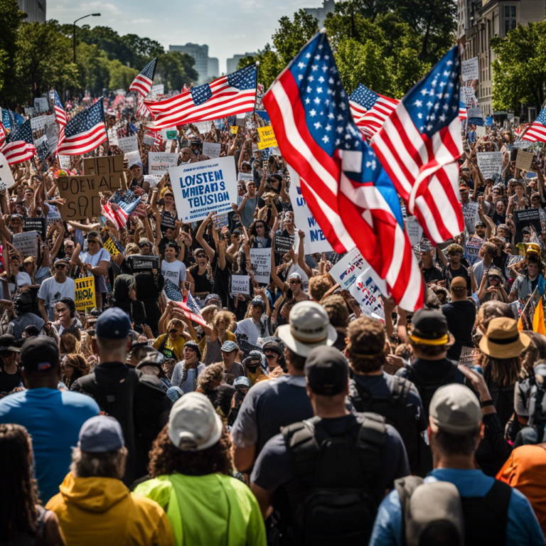 Attivisti per il clima interrompono comizio di Trump in Iowa