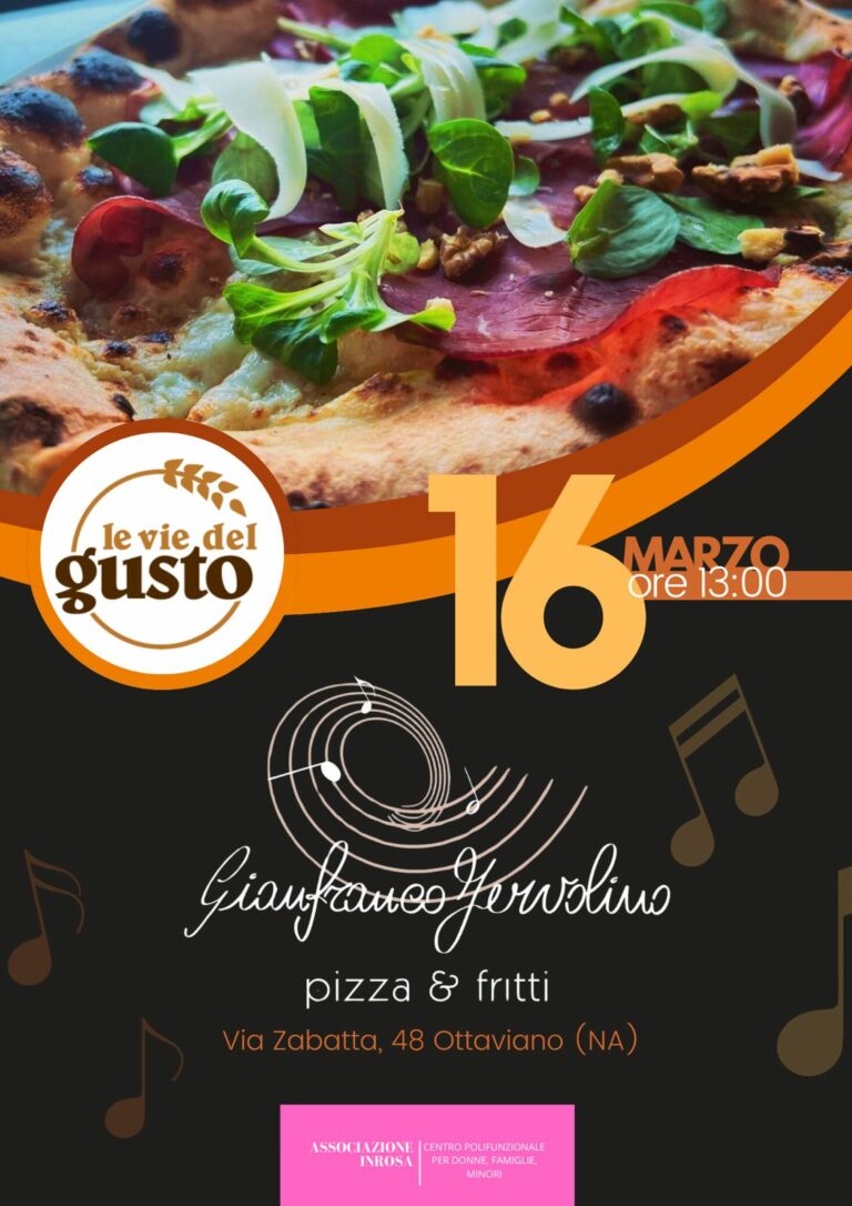 “Le vie del gusto” fa tappa da Iervolino, pizza e fritti il locale dello chef Gianfranco Iervolino