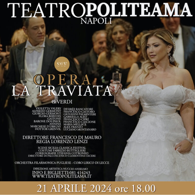  La Traviata: In scena al Politeama l’Opera di Verdi
