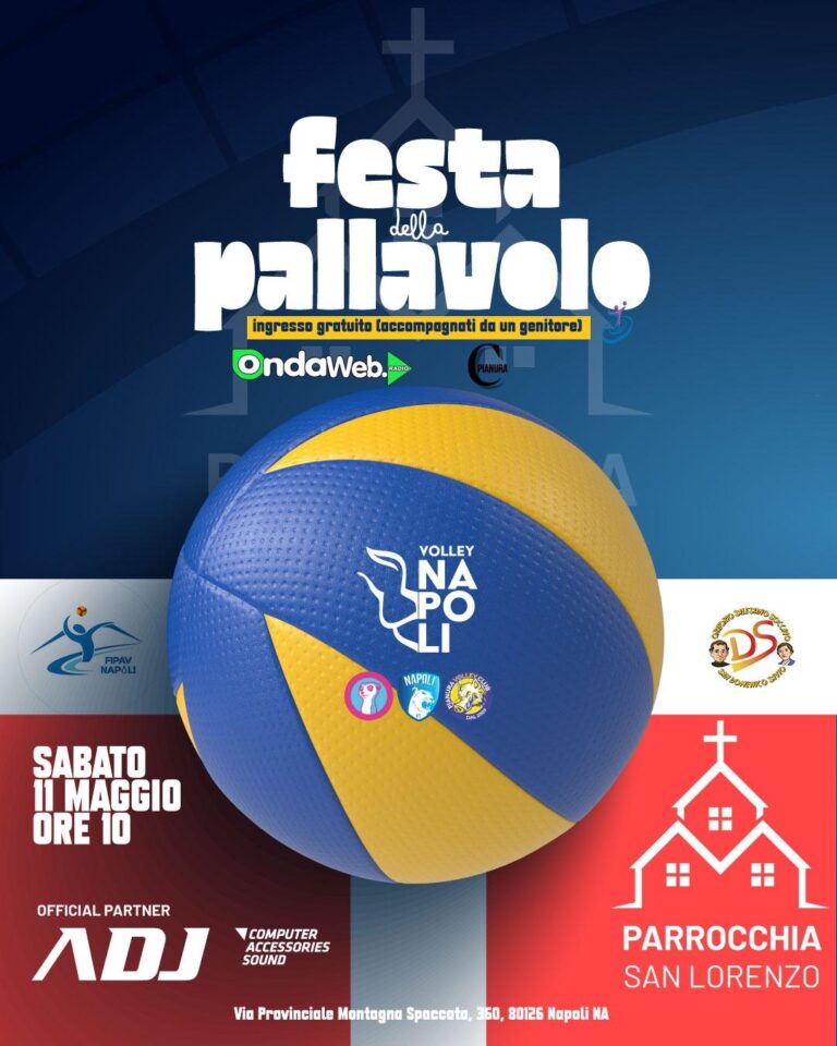 Il Volley Napoli organizza la Festa della Pallavolo a Pianura