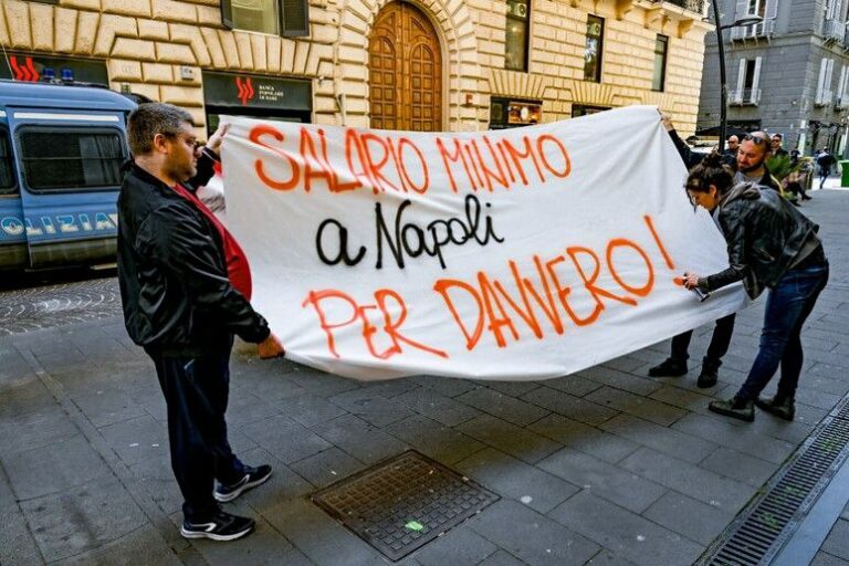 Napoli: salario minimo a 9 euro l’ora presto realtà